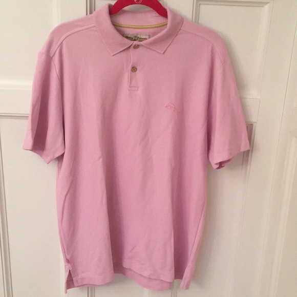 Tommy Bahama Other - EUC Tommy Bahama pink polo style shirt size L